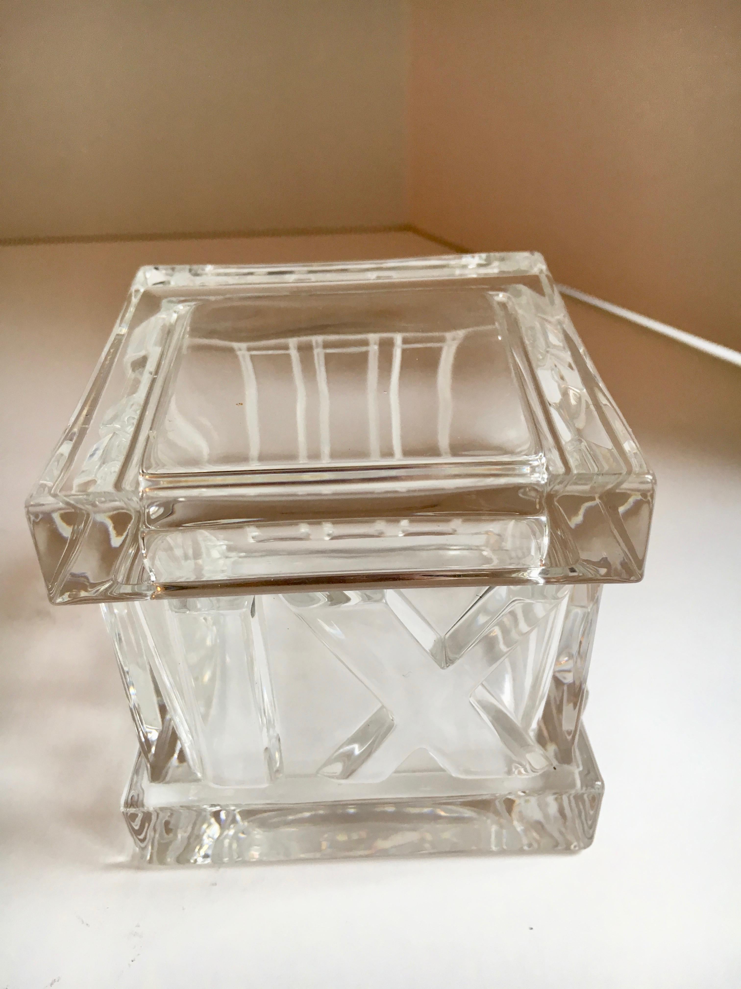 tiffany glass box