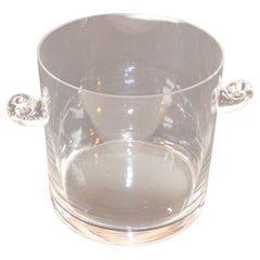 Secchiello per ghiaccio da champagne in cristallo Tiffany & Co. anni '80