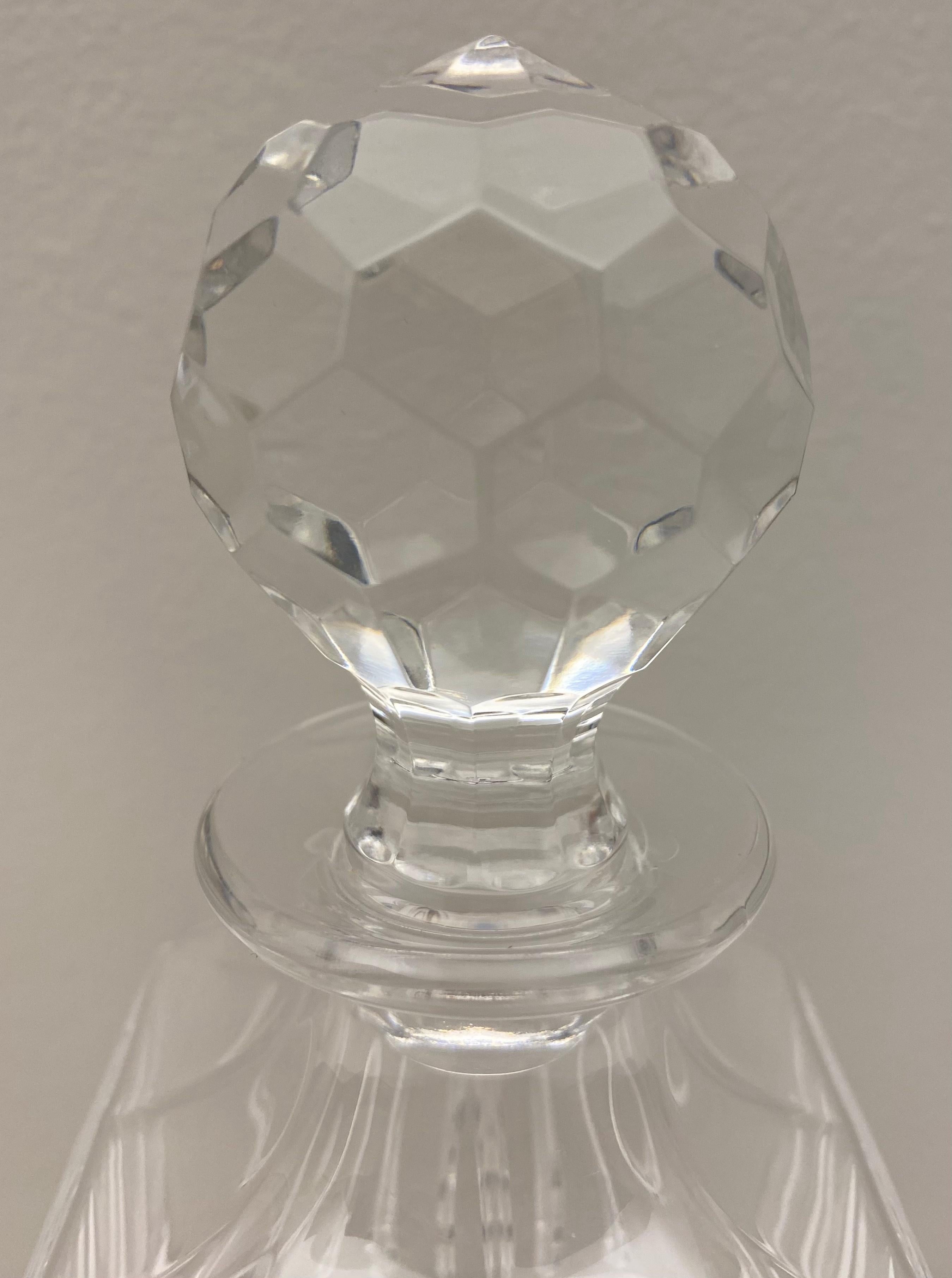 tiffany crystal decanter