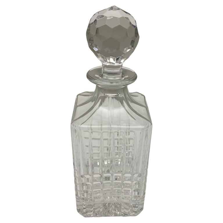 Tiffany and Co. Crystal Liquor Decanter For Sale at 1stDibs