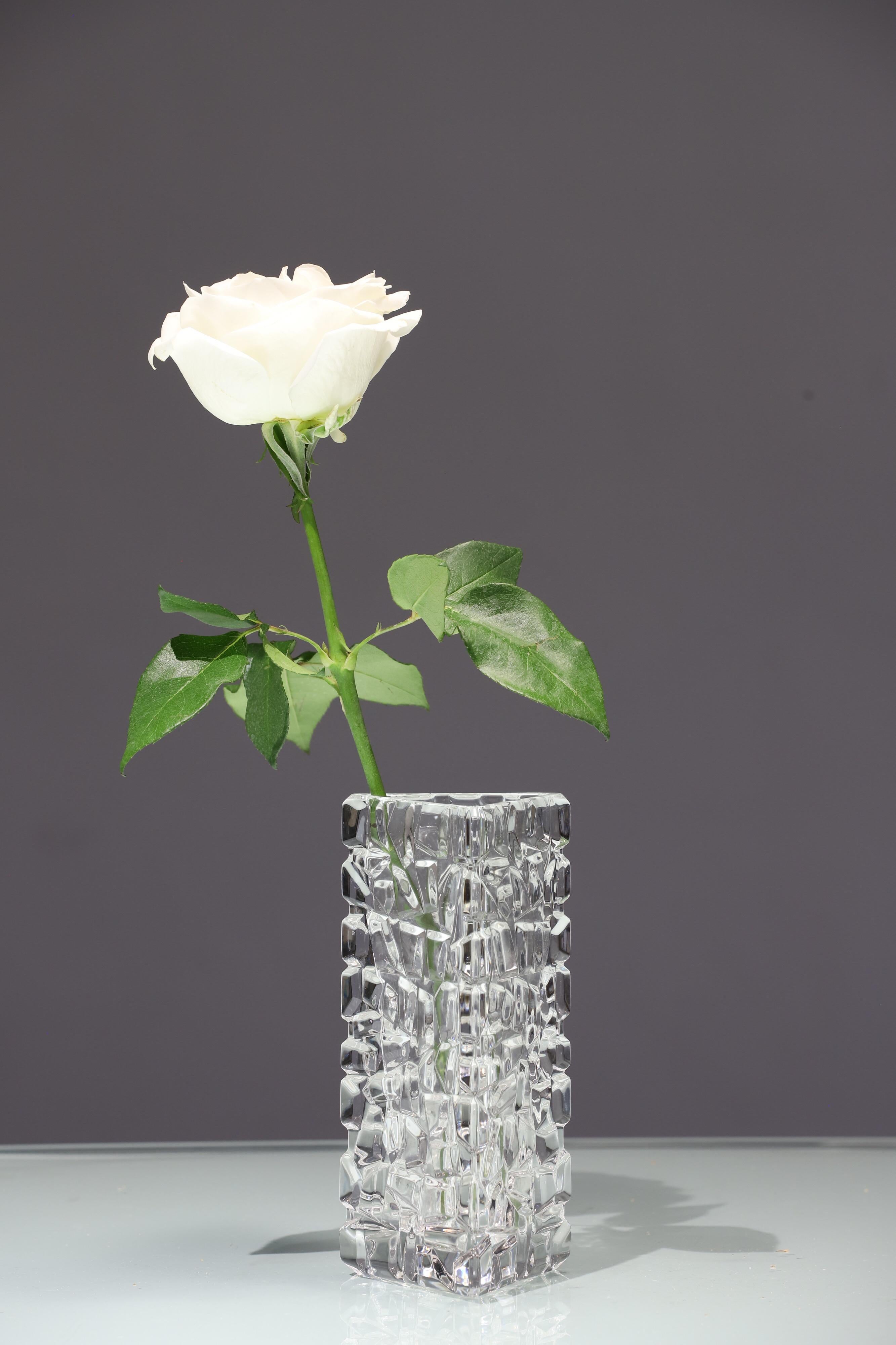 Tiffany & Co. Crystal Vase 12