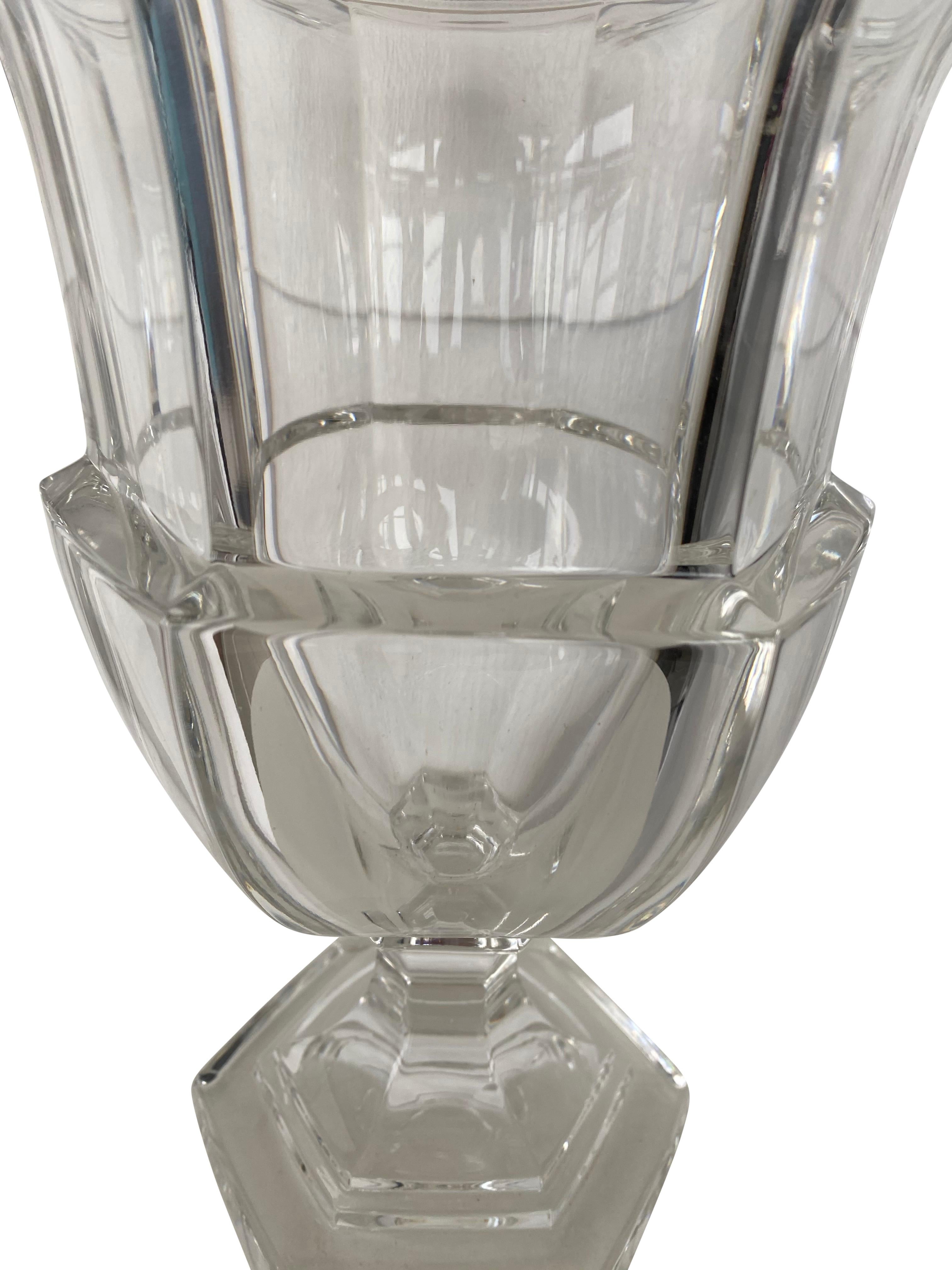 tiffany crystal vase value