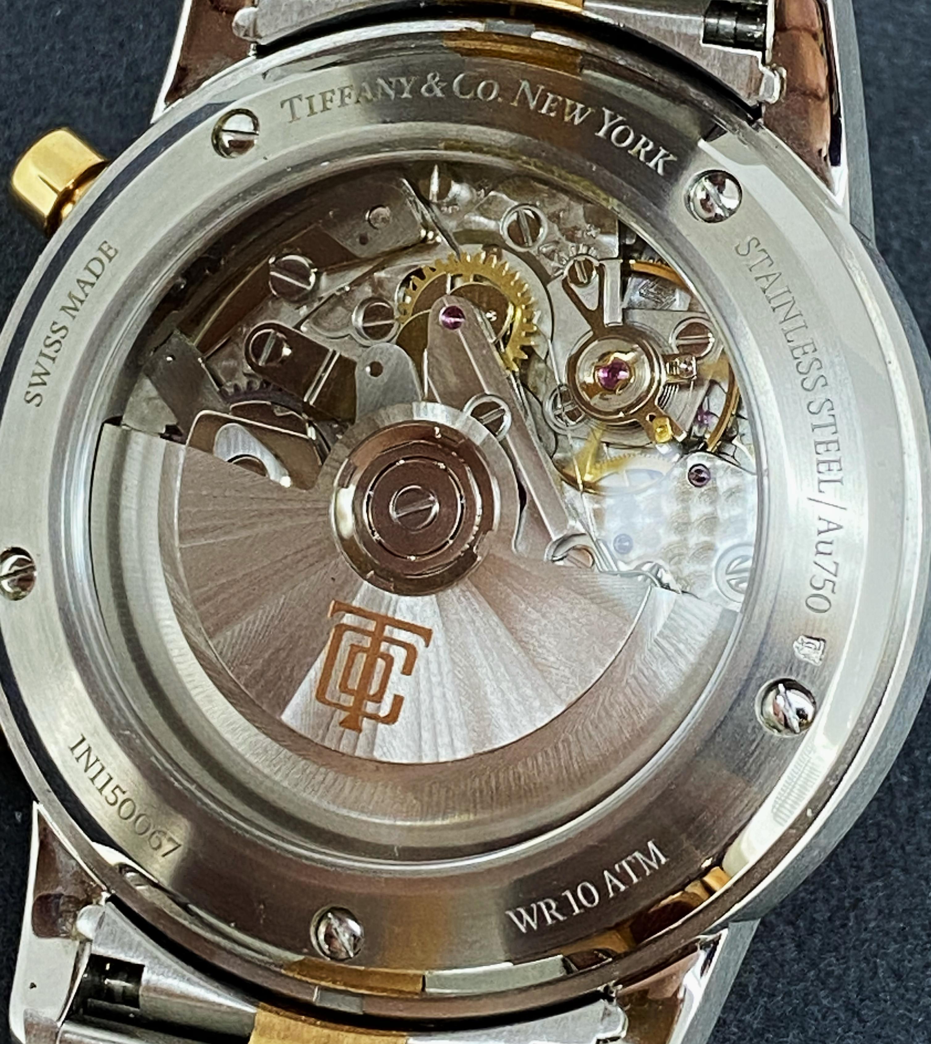 Golding & Co CT60 Chronograph 18K Rose Gold & S/Steel Automatic 42mm Mens' Watch Excellent état à MELBOURNE, AU