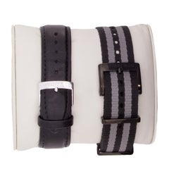 Tiffany & Co. CT60 DLC 3 Hand Automatikuhr Nato / Lederarmbänder