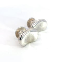 Tiffany & Co Cufflinks By Elsa Peretti Sterling Silver Estate