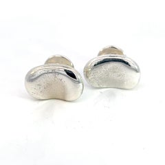 Manschettenknöpfe von Tiffany & Co von Elsa Peretti aus Sterlingsilber aus Nachlass