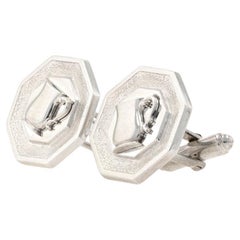 Tiffany & Co. Manschettenknöpfe, Silber Mark of Excellence Mystery Company Service