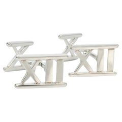 Tiffany & Co Cufflinks Sterling Silver 6.20 Grams Estate