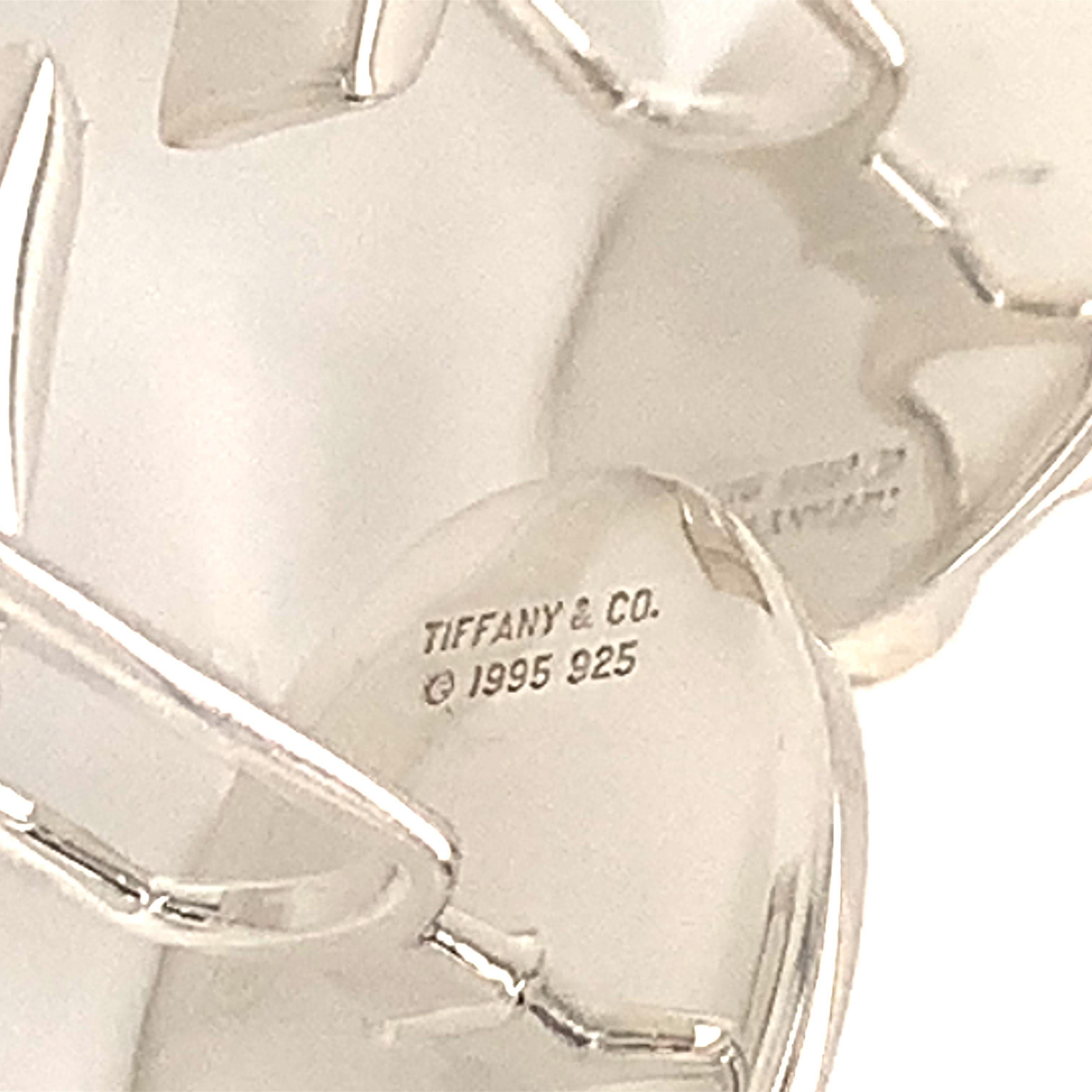 Tiffany & Co. Estate Cufflinks Sterling Silver 925 10.8 Grams 2