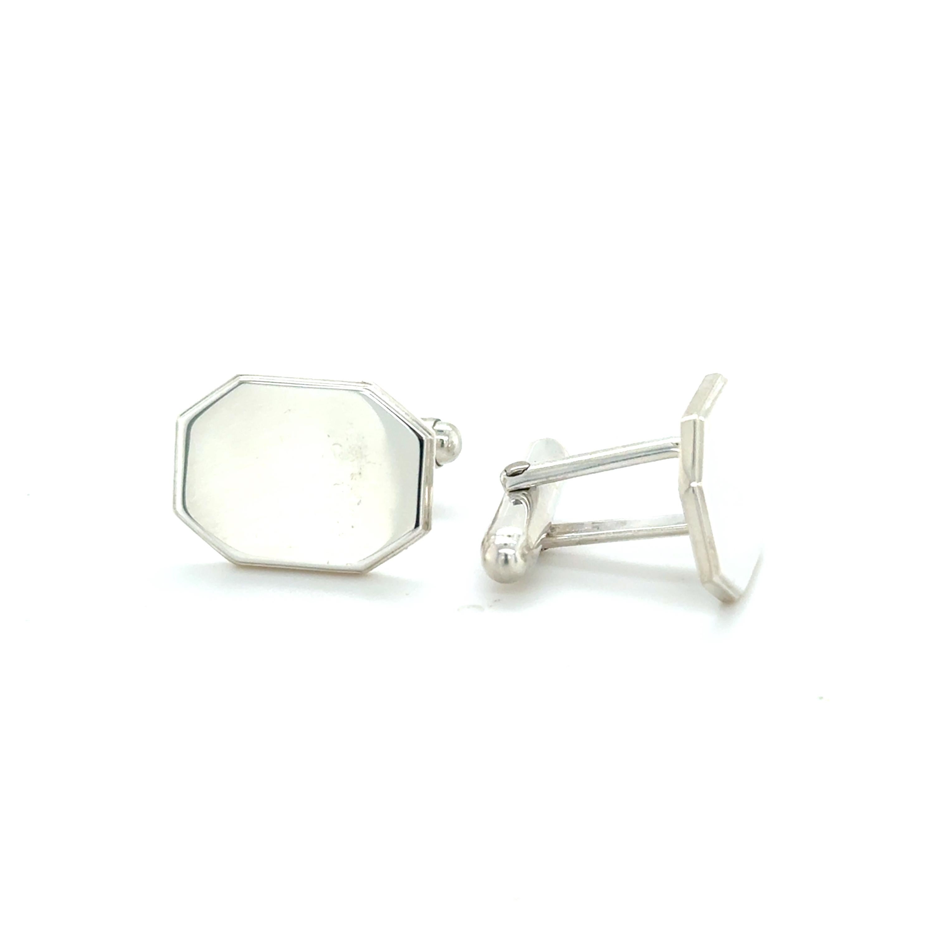 Tiffany & Co Cufflinks Sterling Silver Estate