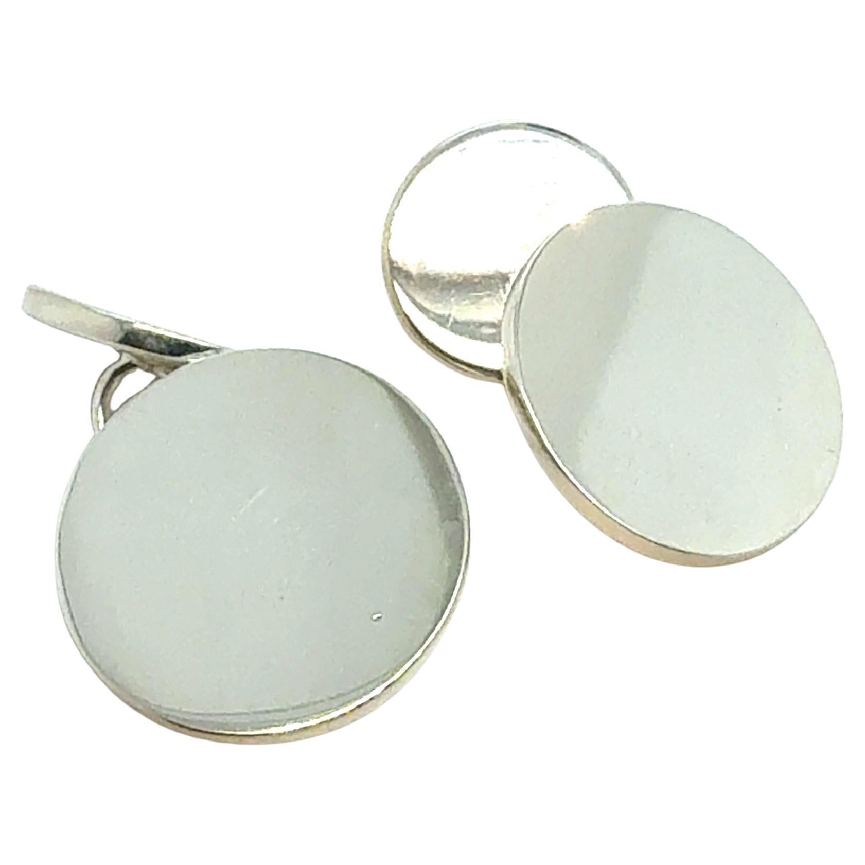 Tiffany & Co Cufflinks Sterling Silver Estate