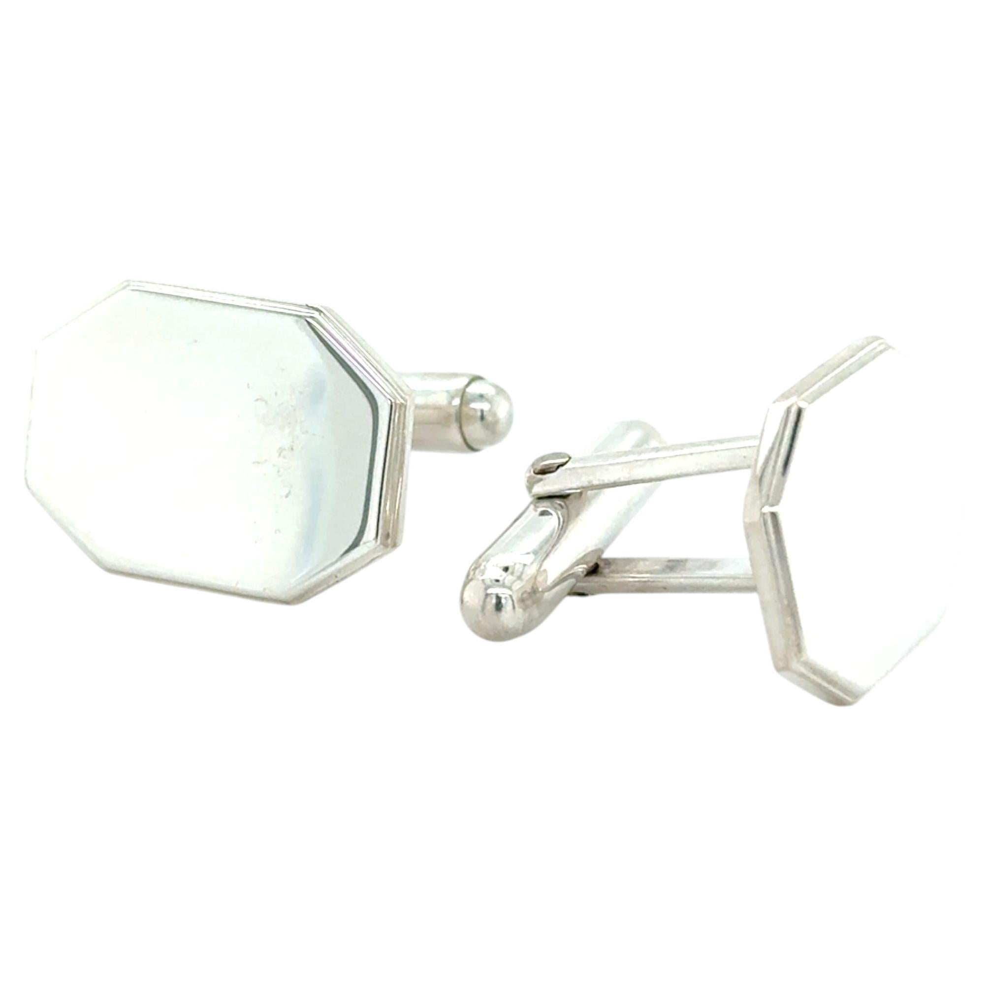 Tiffany & Co Cufflinks Sterling Silver Estate