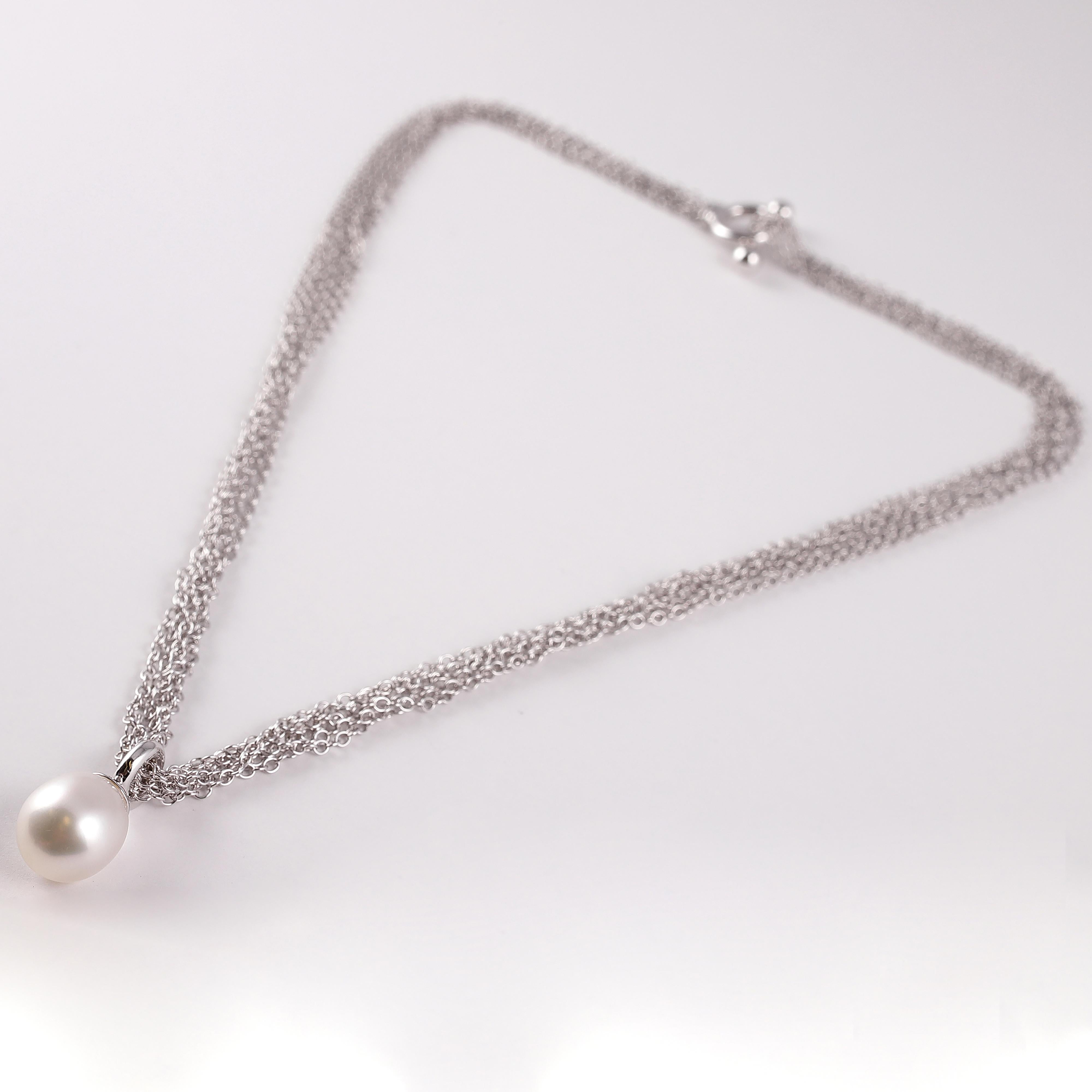 Tiffany & Co. Zuchtperlen-Halskette im Angebot 3
