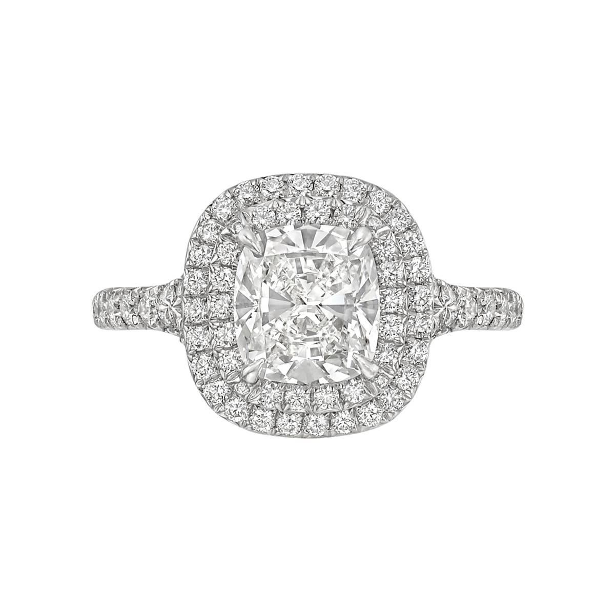 Tiffany & Co. Cushion Diamond "Soleste" Ring