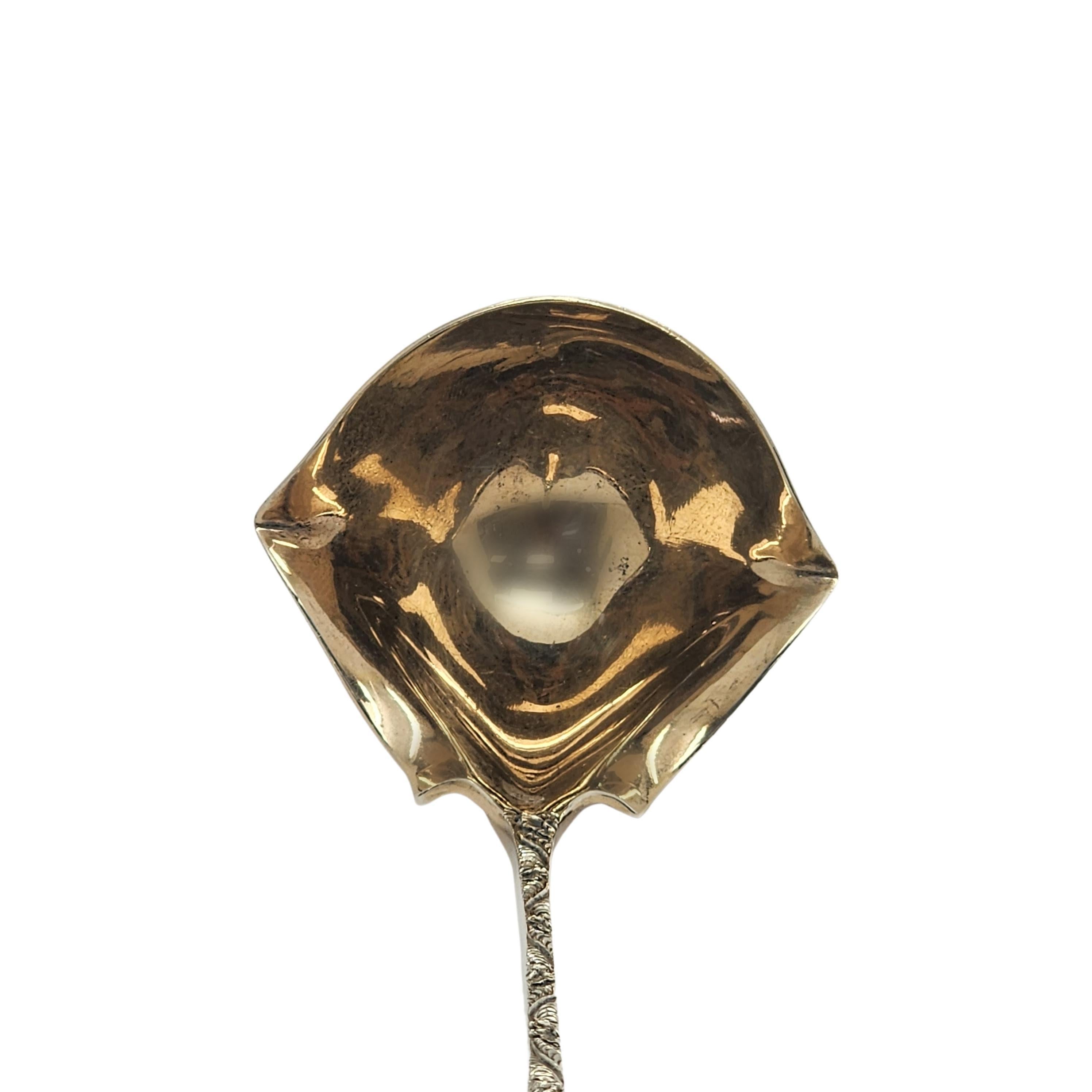 Tiffany & Co Maßgefertigte gravierte Sterlingsilber GW Schale mit doppelter Lippenkelle #15282, Tiffany & Co im Angebot 1