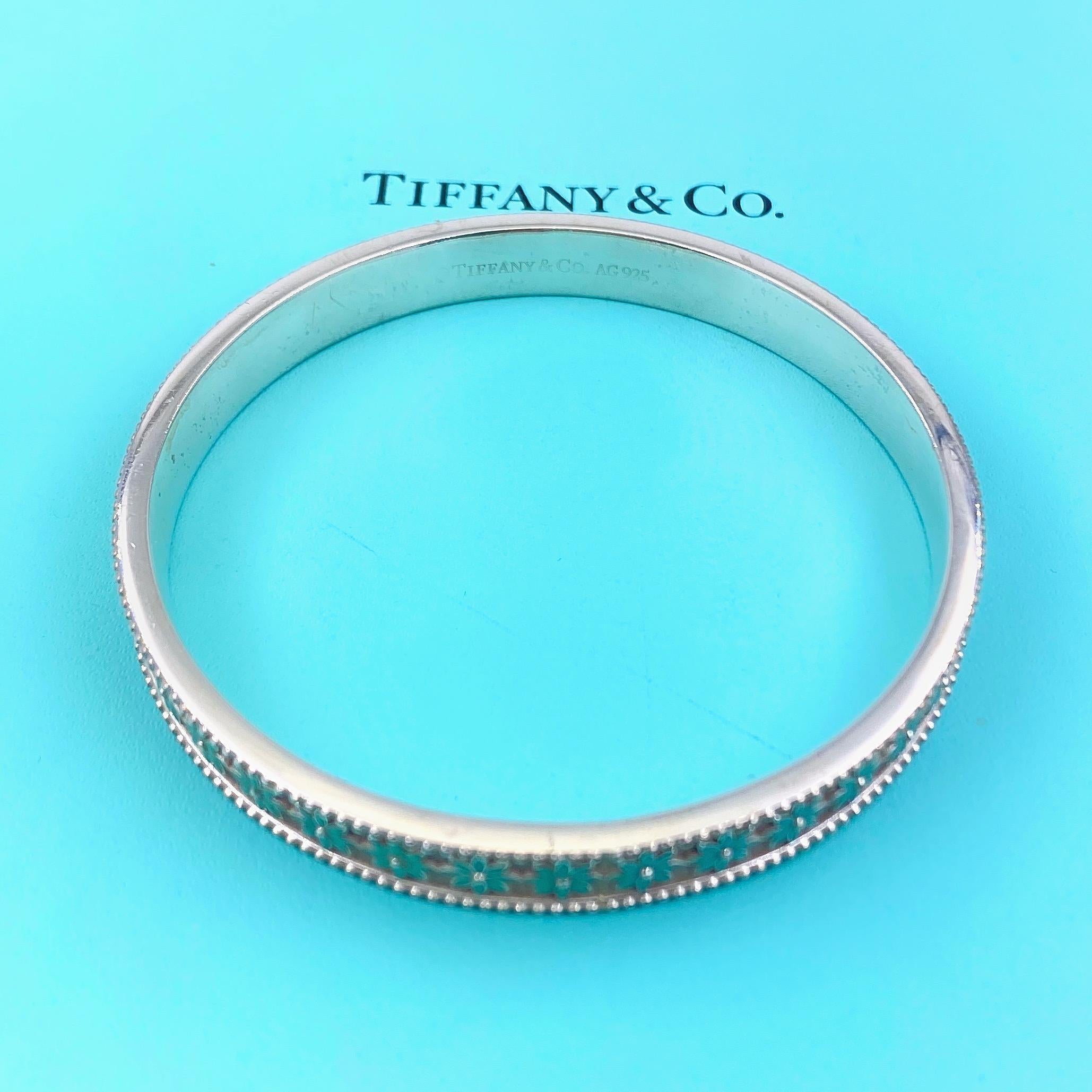 tiffany blue enamel bracelet