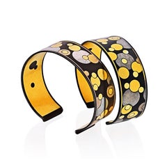 Tiffany & Co. Damascene Angela Cummings Set of Two Cuff Bracelets