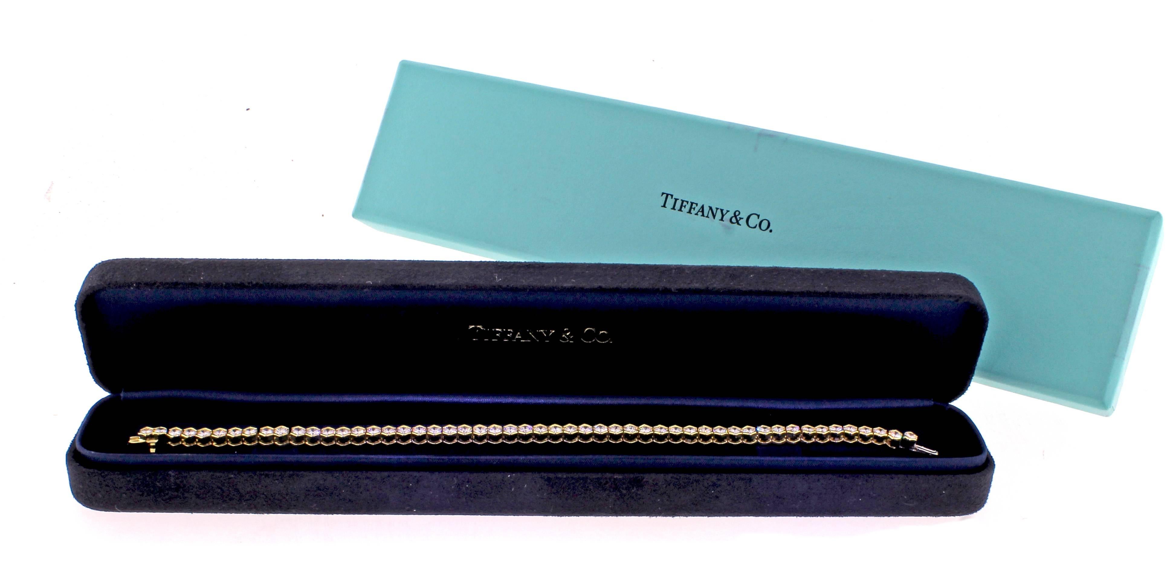 diamond tennis bracelet tiffany