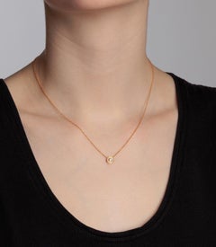 Tiffany & Co. Diamond 18ct Rose Gold Circlet Pendant