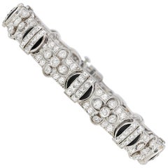 Tiffany & Co. Diamond and Onyx Bracelet