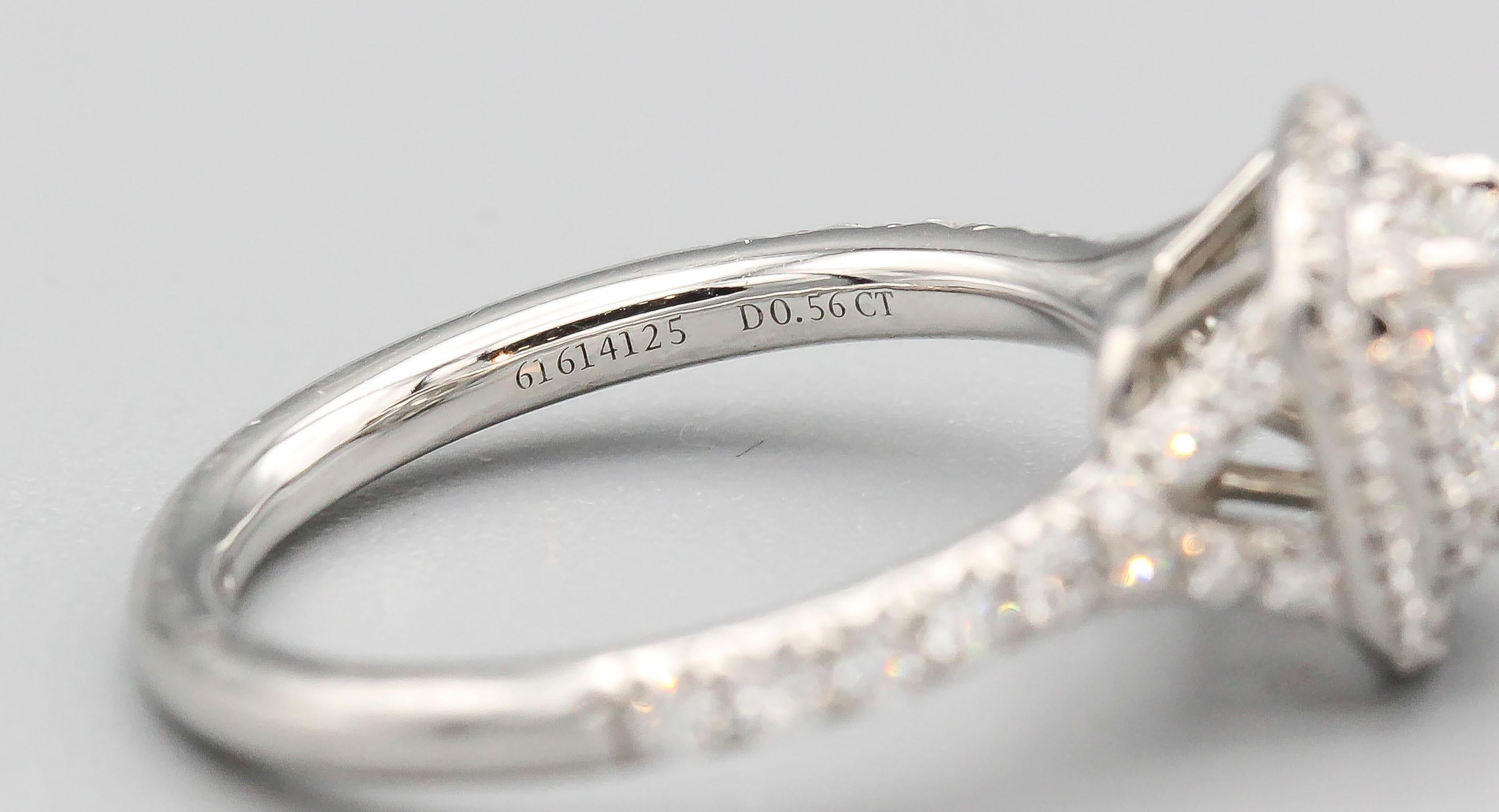 Tiffany & Co. Diamond and Platinum Engagement Ring 1
