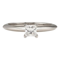 Tiffany & Co. Diamond and Platinum Engagement Ring