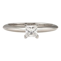 Tiffany & Co. Diamond and Platinum Engagement Ring