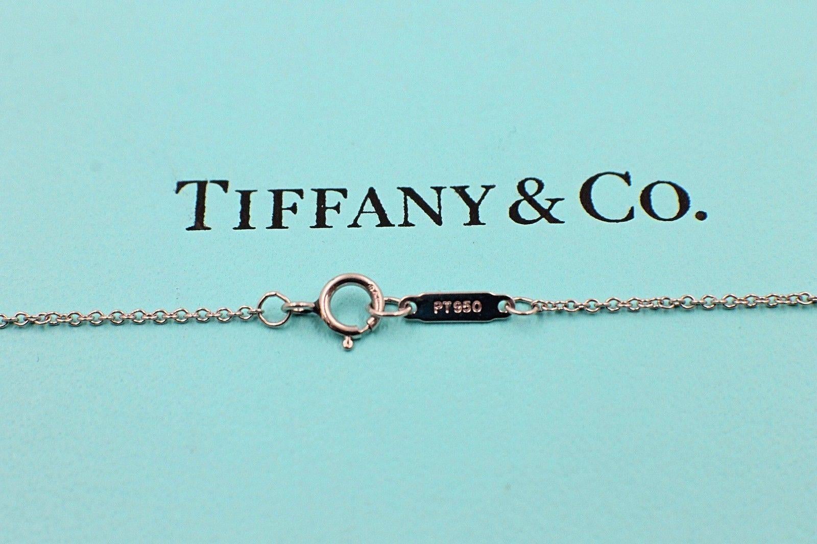 Women's or Men's Tiffany & Co. Diamond and Platinum Hot Air Balloon Pendant Necklace 0.33 Carat