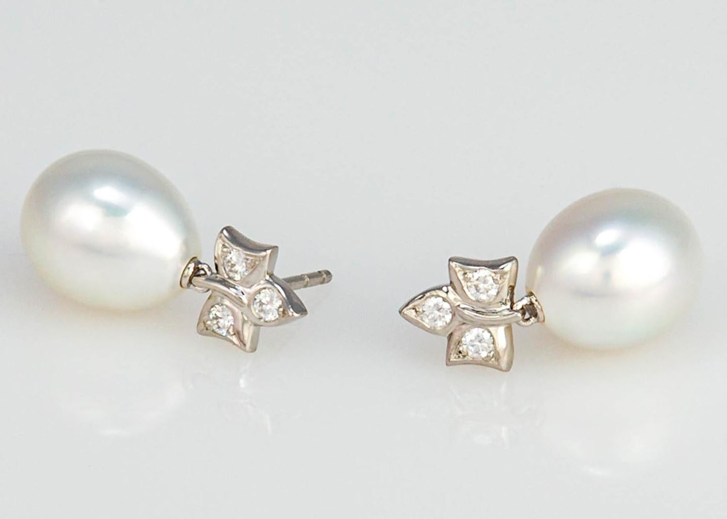 tiffany south sea pearl earrings