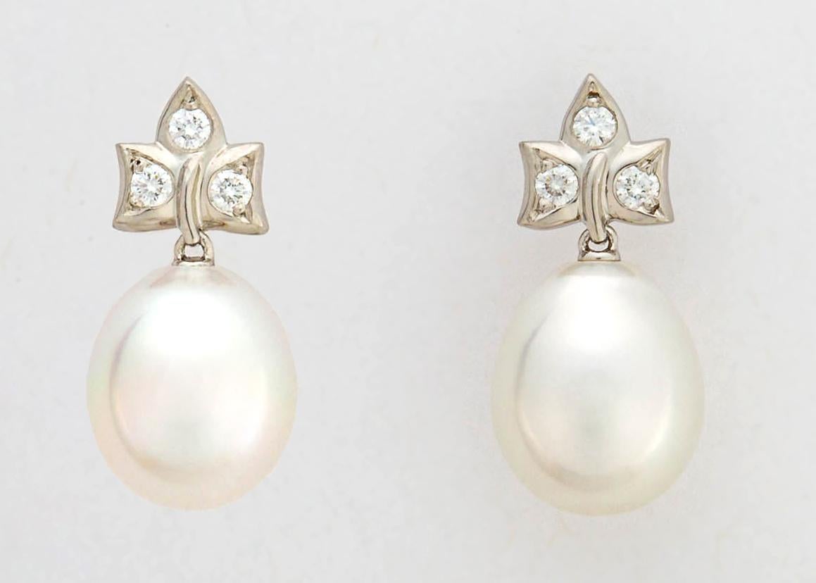 tiffany pearl earrings