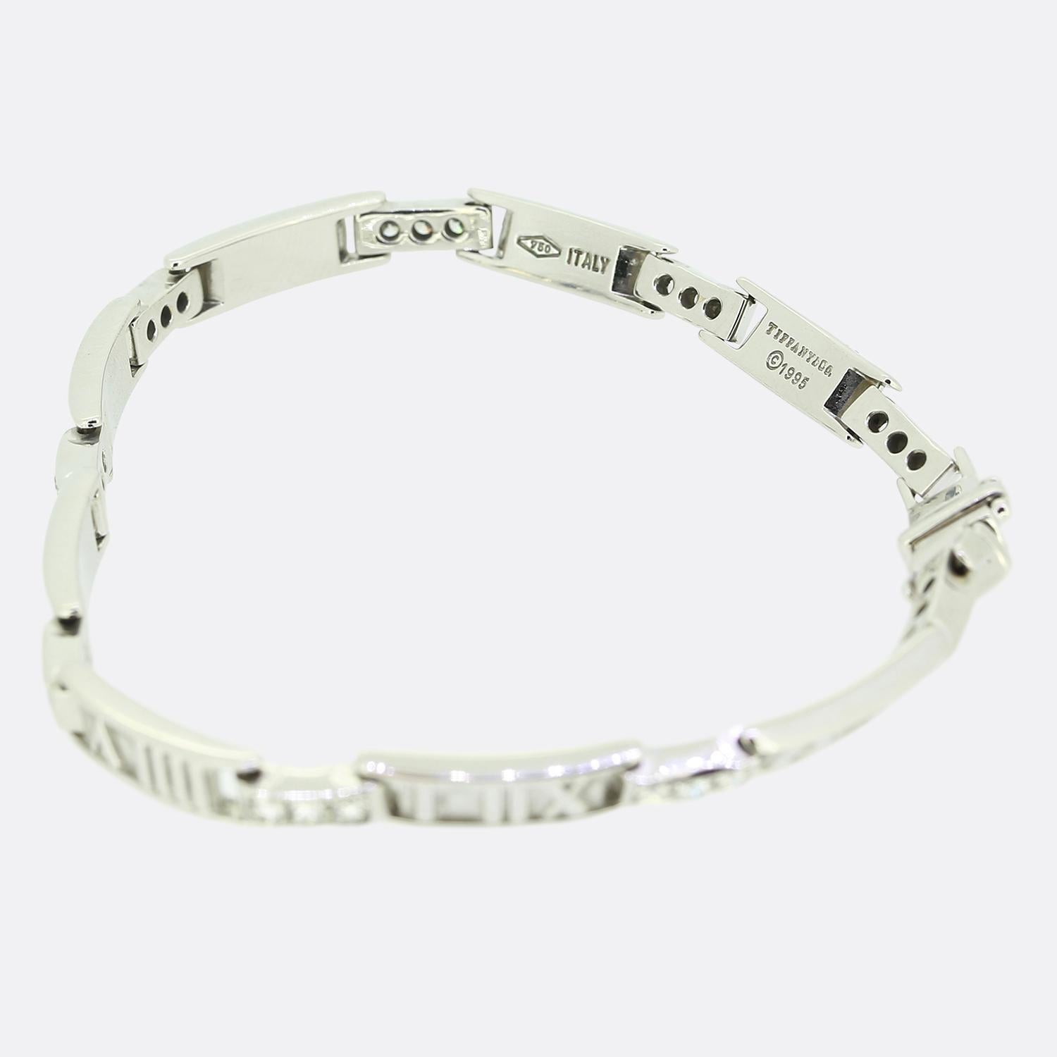 Brilliant Cut Tiffany & Co. Diamond Atlas Bracelet