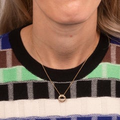 Tiffany & Co. Diamond Atlas Pierced Pendant Necklace, 18 Karat Rose Gold