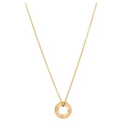 Tiffany & Co. Diamond Atlas Pierced Pendant Necklace, 18 Karat Rose Gold
