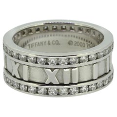 Tiffany & Co. Diamond Atlas Ring Size L 1/2 (52)