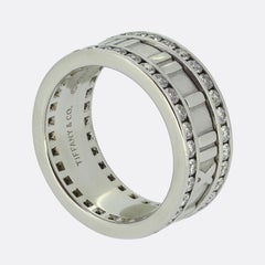 Tiffany & Co. Diamond Atlas Ring Size M (53)