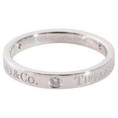 Tiffany & Co. Bracelet en platine 950 et diamants 0,07 carat