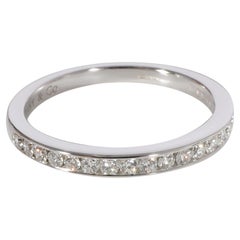 Tiffany & Co. Diamantband aus 950 Platin mit 0,24 Karat Diamant