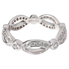Tiffany & Co. Bracelet en platine avec diamants 0,6 carat poids total