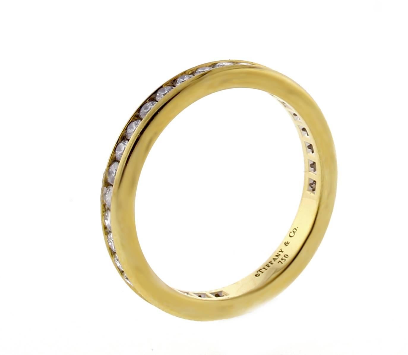 Women's or Men's Tiffany & Co. Diamond Band-Ring
