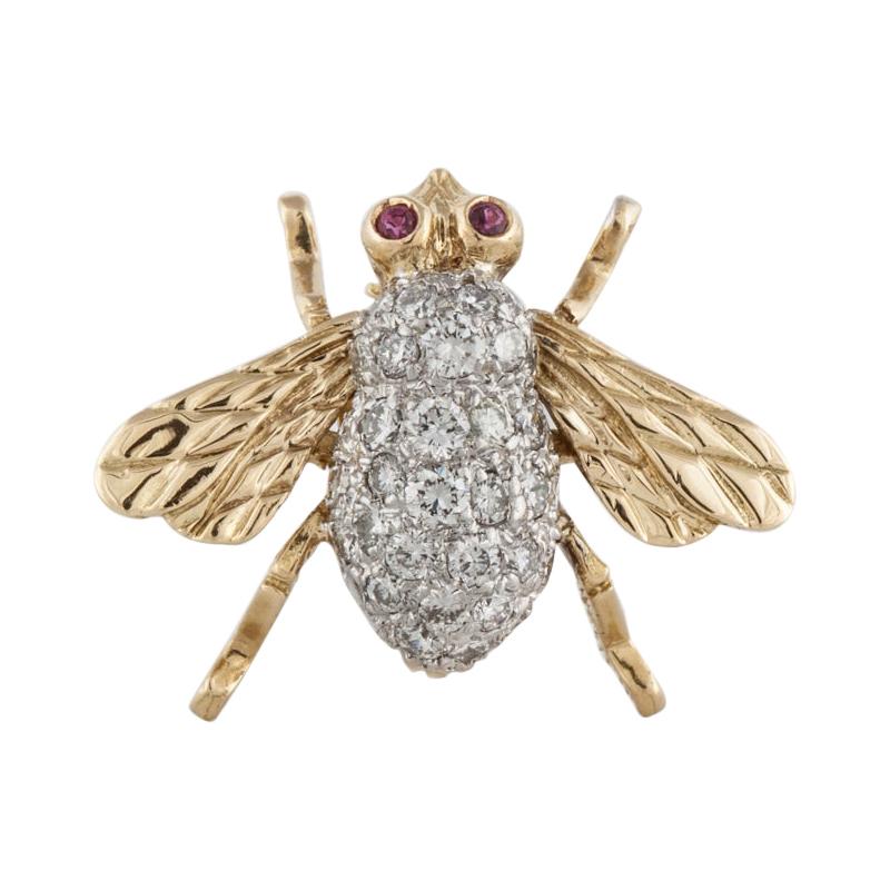 Tiffany & Co. Diamond Bee Pin
