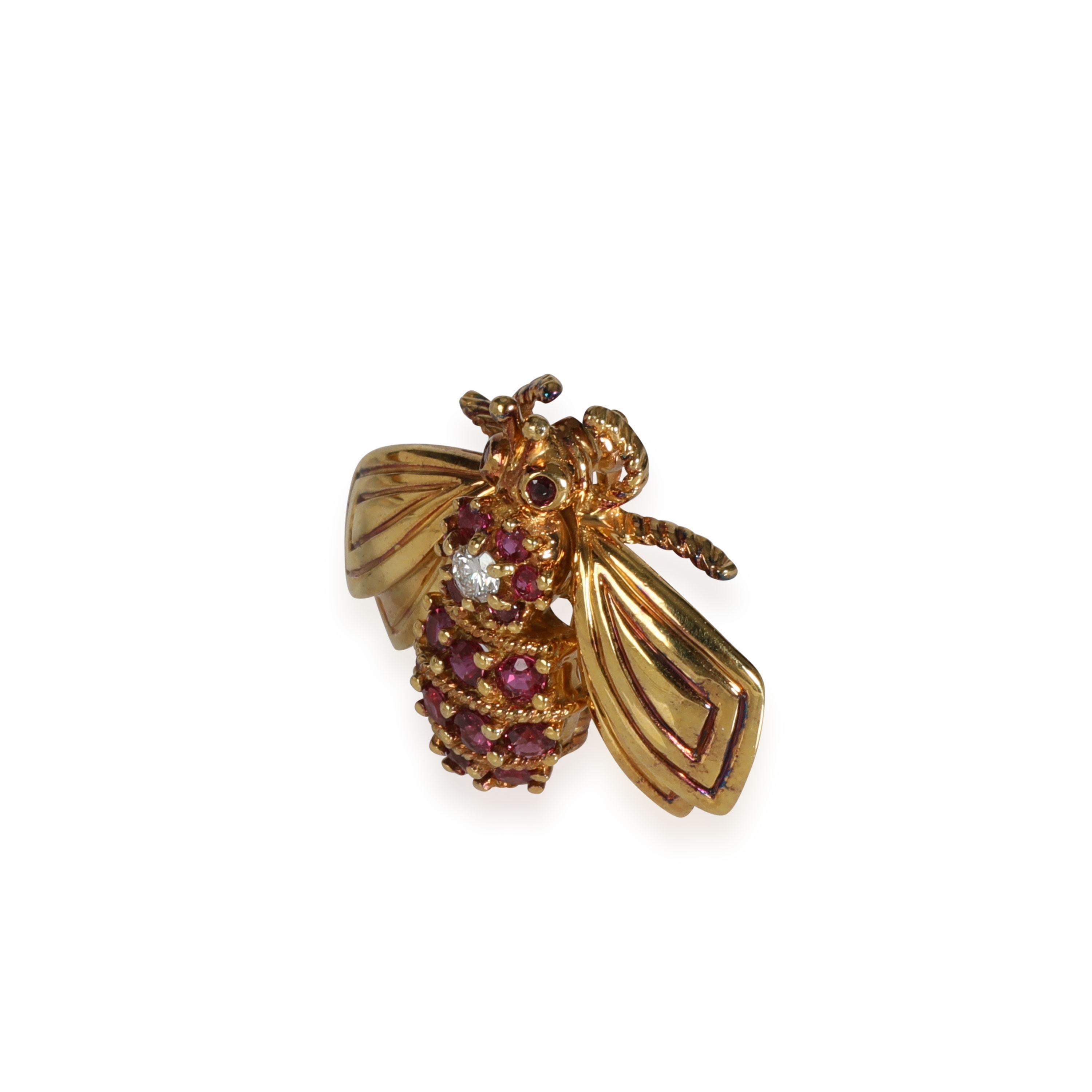 tiffany bee brooch