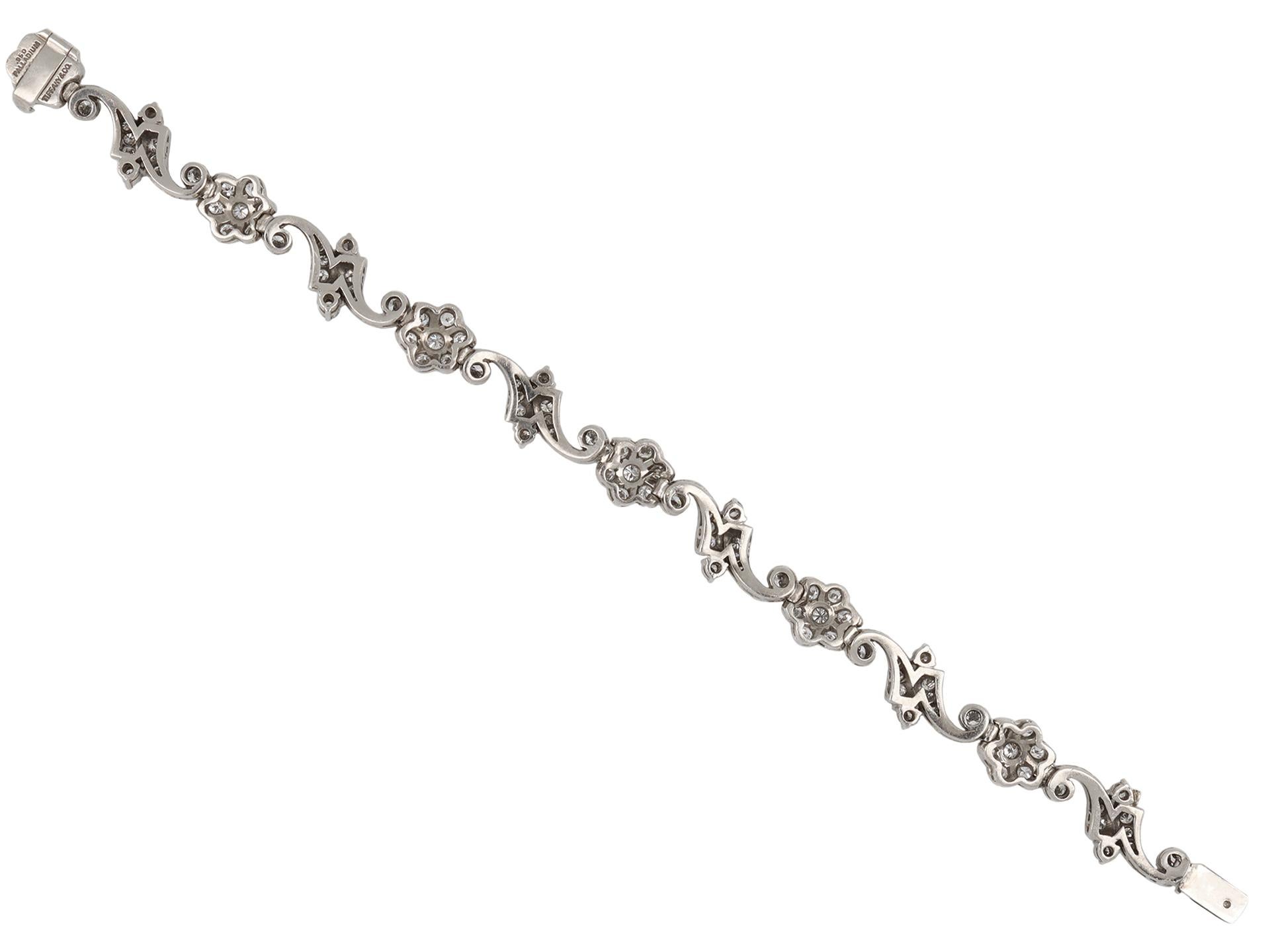 Tiffany & Co. Bracelet en diamant américain, vers 1940 Bon état - En vente à London, GB