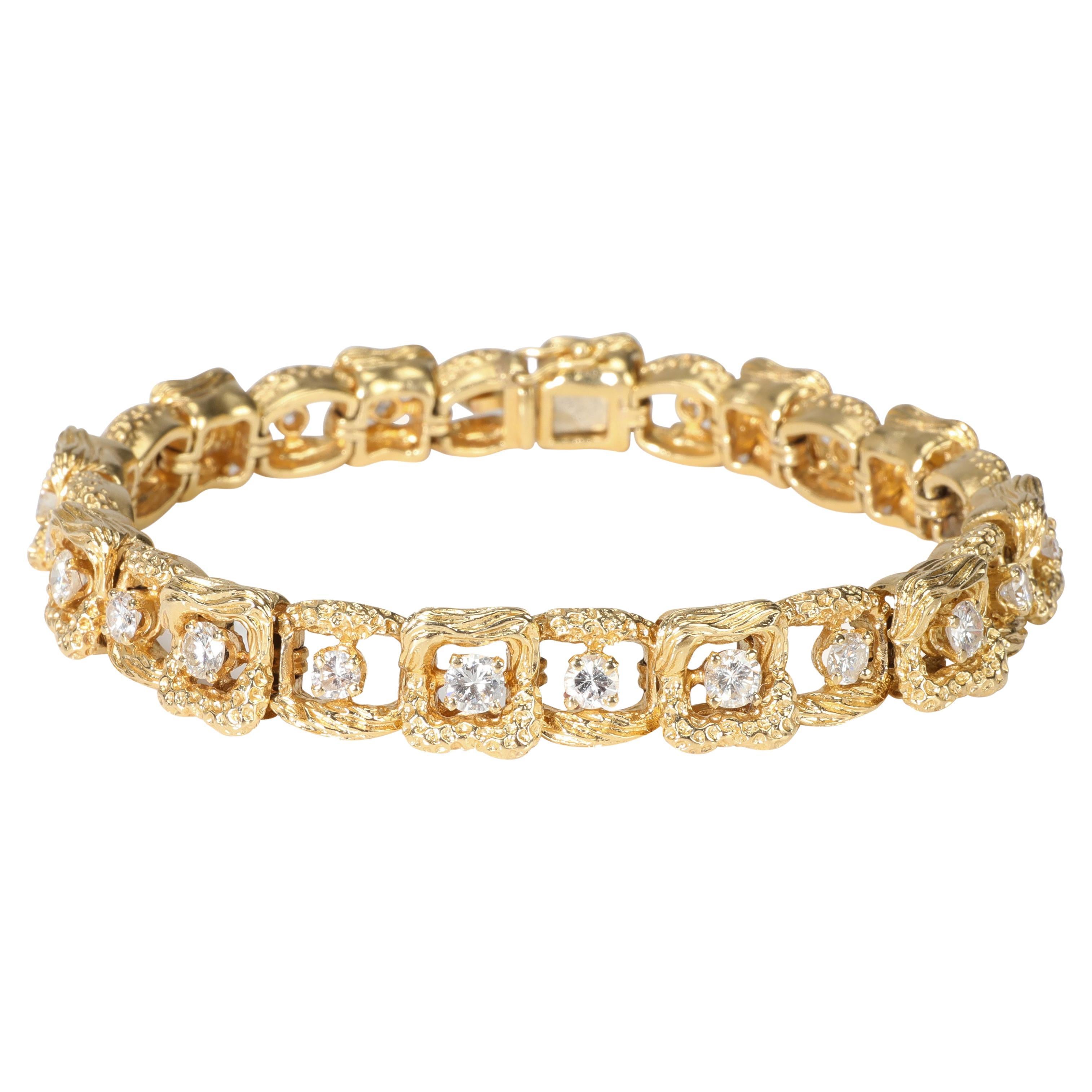 Tiffany & Co. Diamond Bracelet in 18kt Yellow Gold 4 CTW
