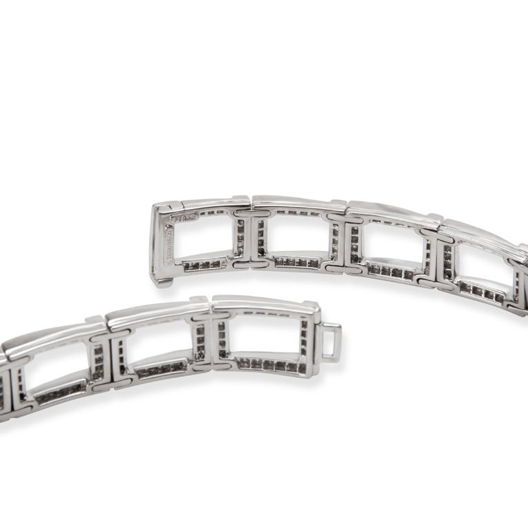Tiffany and Co. Diamond Choker Necklace in Platinum 6.13 Carat For Sale at 1stDibs tiffany