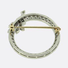 Tiffany & Co. Diamond Circle Brooch