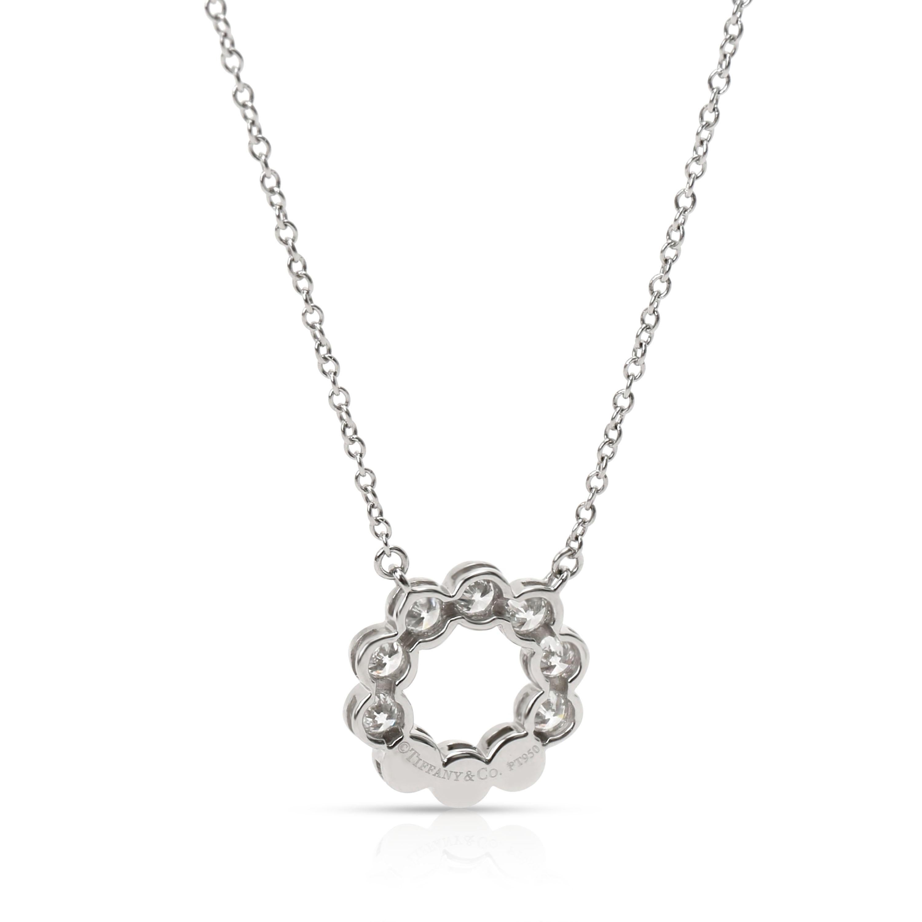 Tiffany & Co. Diamond Circle Necklace in Platinum (0.80 CTW)

PRIMARY DETAILS
SKU: 103005
Listing Title: Tiffany & Co. Diamond Circle Necklace in Platinum (0.80 CTW)
Condition Description: Retails for 7000 USD. In excellent condition and recently