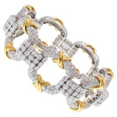 Tiffany & Co. Diamond 'Cooper" Bracelet by Jean Schlumberger