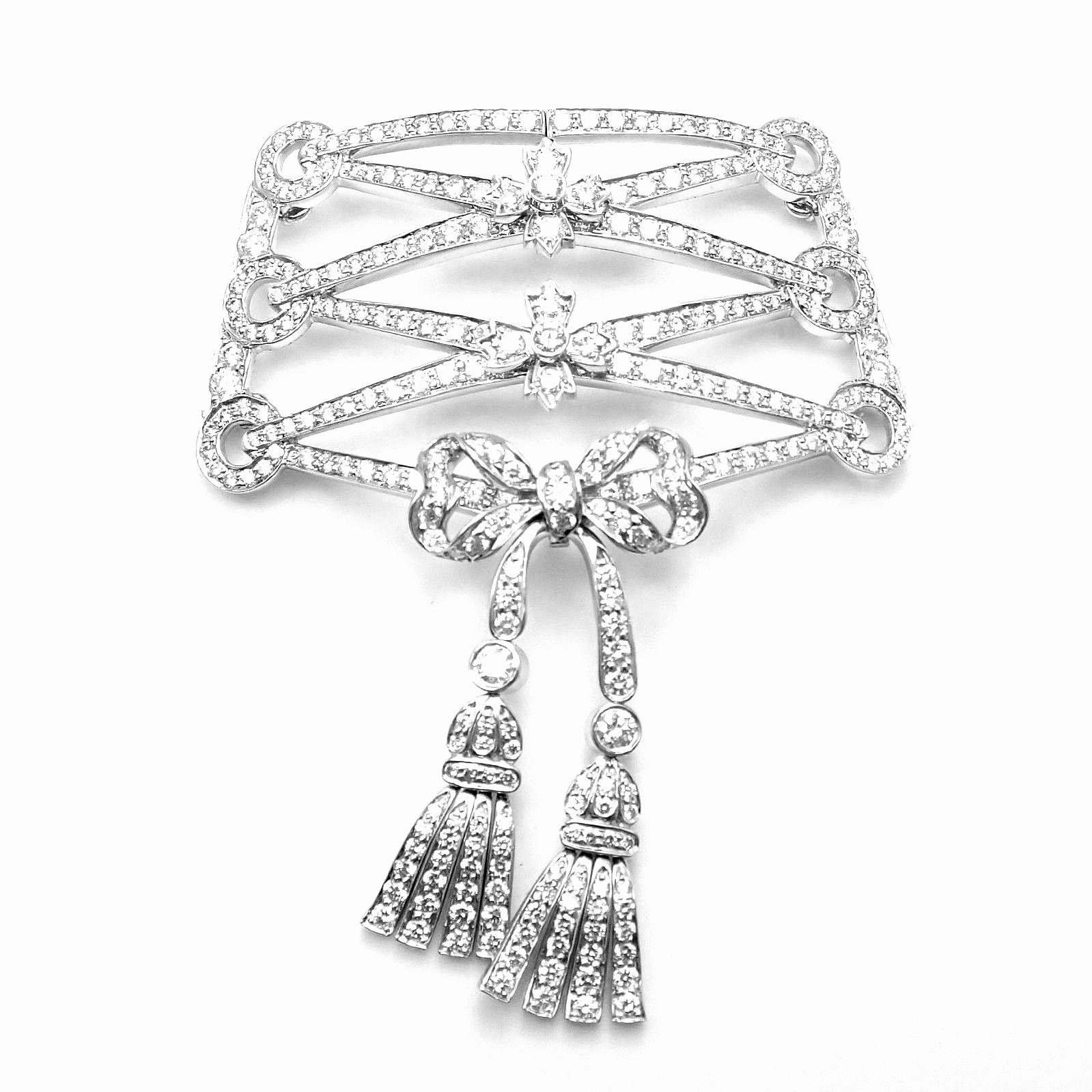 Tiffany & Co. Diamond Corset Pearl and Velvet Collar Choker Platinum Necklace 3