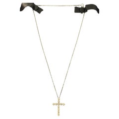 Cruz de diamantes Tiffany Co grande pt950