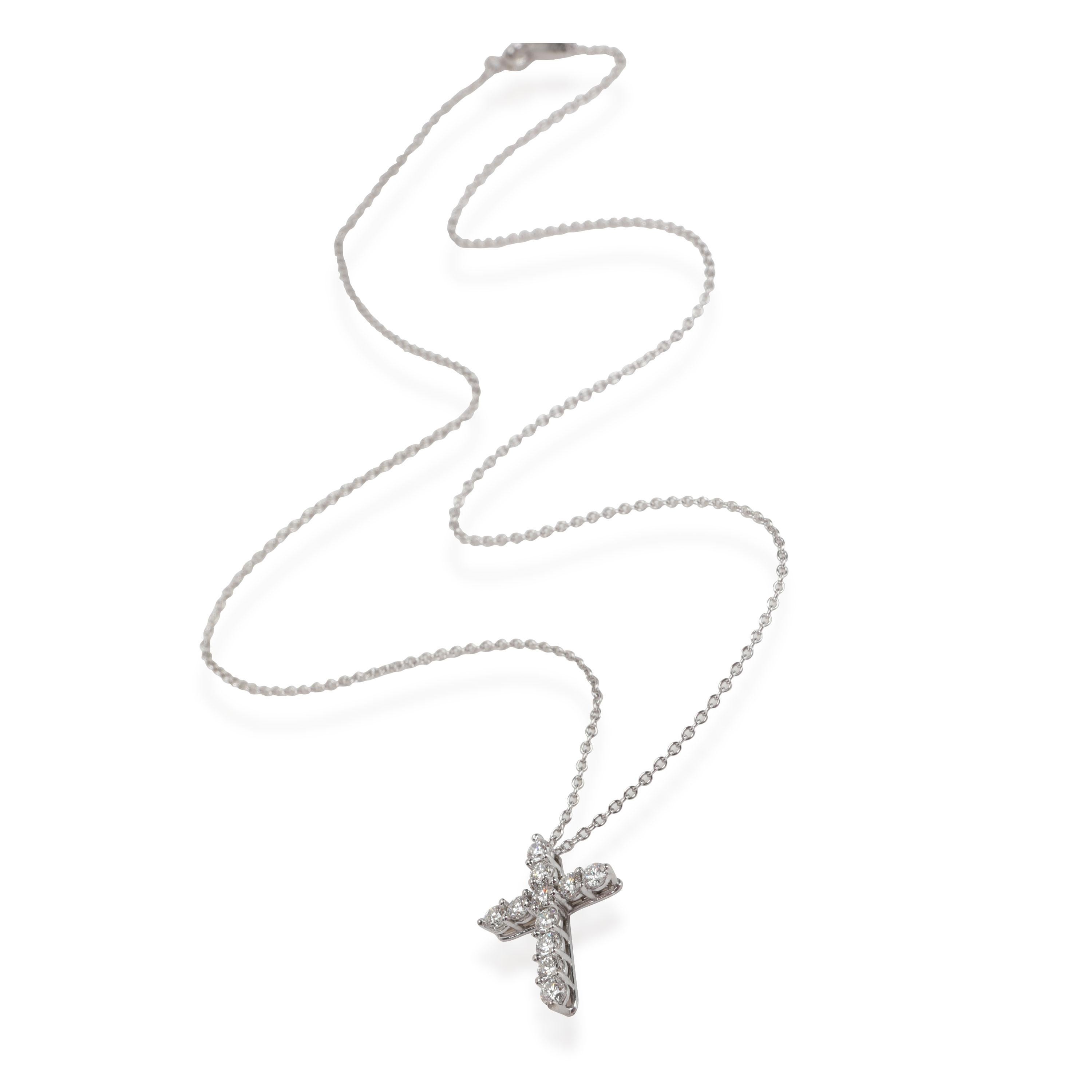Tiffany & Co. Diamond Cross Pendant in Platinum 0.42 CTW

PRIMARY DETAILS
SKU: 113745
Listing Title: Tiffany & Co. Diamond Cross Pendant in Platinum 0.42 CTW
Condition Description: Length is pendant is 18 mm. Retails for USD 3,200.
Brand: Tiffany &